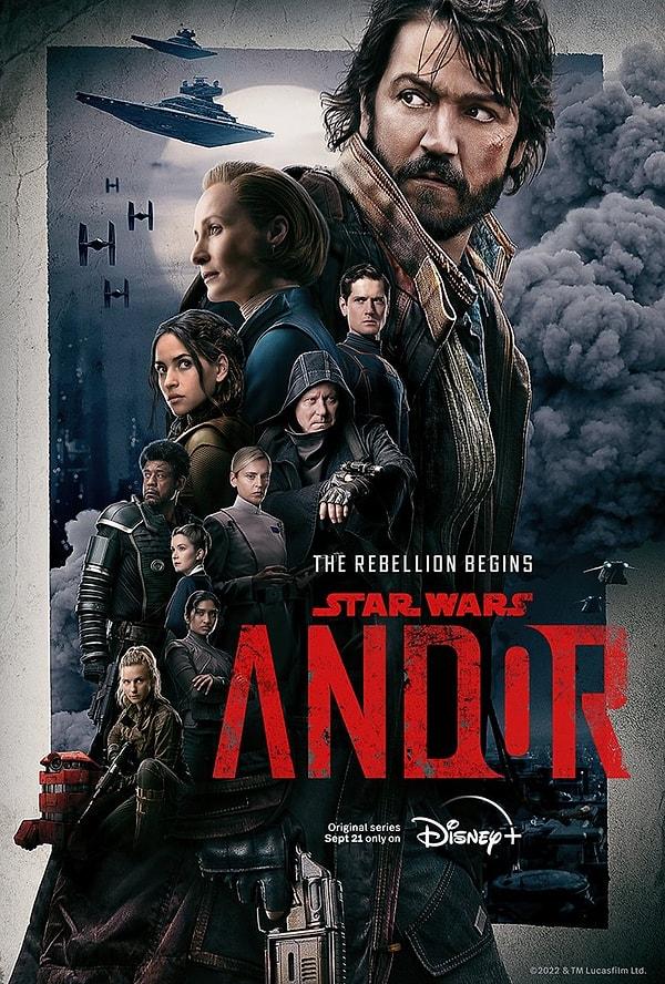17. Star Wars: Andor dizisinden yeni bir afiş yayımlandı.