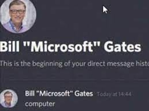 Bill Gates için açılan parodi hesaptan da geçmişte böyle bir paylaşım yapılmıştı. Akımla birlikte bu paylaşım yine hortladı.