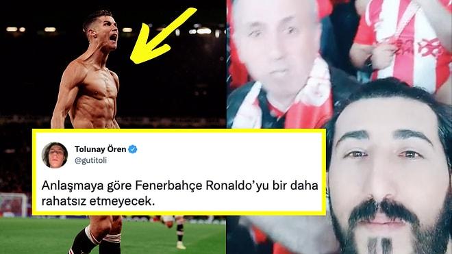 Ronaldo'nun Fenerbahçe ile Anlaştığı Yönündeki Haberlere Verdikleri Tepkilerle Kahkaha Attıran Mizahşörler