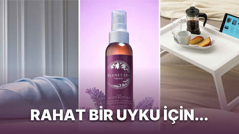 Yatakta Rahat Etmek İsteyenlerin "Gerçekten Gerek Var mı?" Diyeceği Ürünler