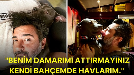 Oyuncu Celil Nalçakan, Köpeği Rodin'i İçeri Almasını Rica Eden Komşusuna Üslubuyla Tepki Çekti