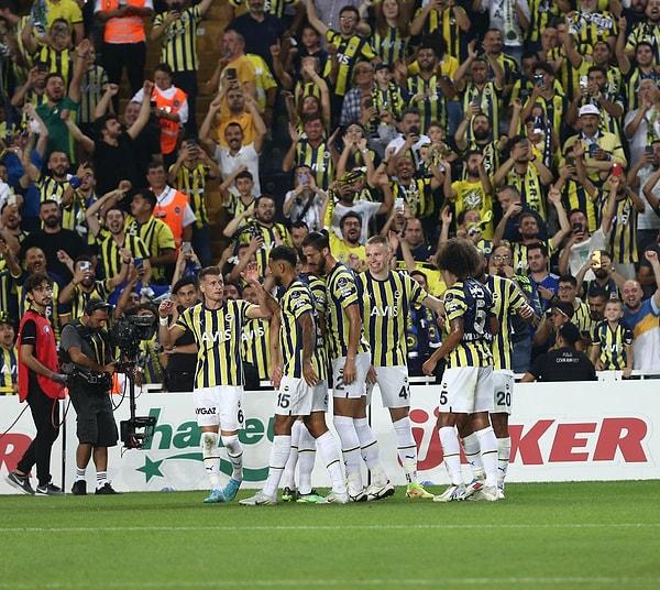Fenerbahçe, bu sonuçla birlikte ligdeki puanını 10'a yükseltti. Kayserispor ise 6 puanda kaldı.