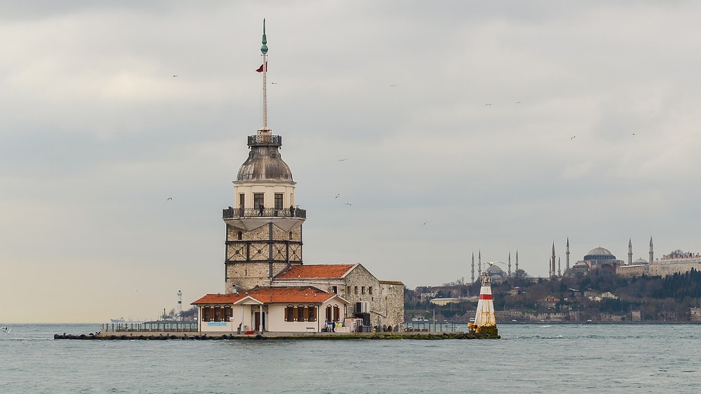 Yerinden Sökülen Kız Kulesi'nin Yeni Hali