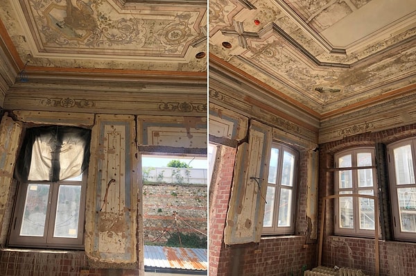 Devrin gündem olmasının ardından ise Fehime ve Hatice Sultan yalılarının içler acısı halini gösteren görüntüler ortaya çıktı.