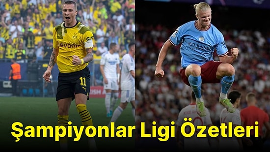 Chelsea'nin Şok Bir Yenilgi Aldığı Şampiyonlar Ligi'nin İlk Haftasında Oynanan Karşılaşmaların Maç Özetleri