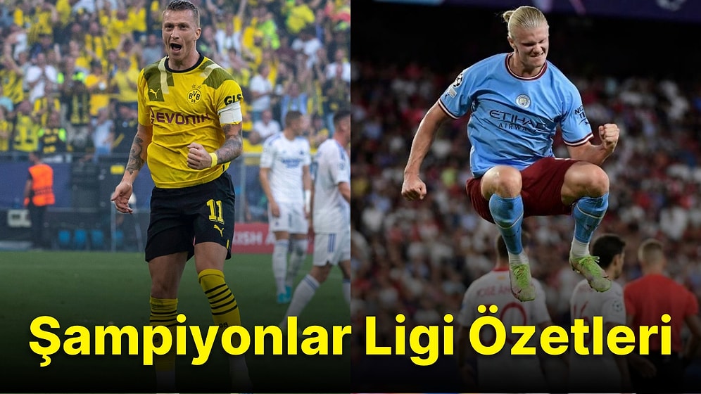Chelsea'nin Şok Bir Yenilgi Aldığı Şampiyonlar Ligi'nin İlk Haftasında Oynanan Karşılaşmaların Maç Özetleri