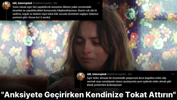 Anksiyete Nöbeti Sırasında Kendini Telkin Etmek İçin Yaptıklarını Anlatan Kullanıcının İlgi Çeken Paylaşımı!