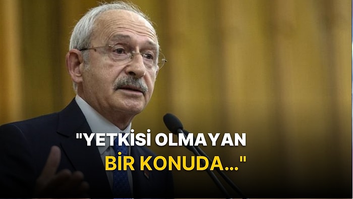 Kulis! Kılıçdaroğlu'ndan Gürsel Tekin'e: 'Yetkisi Olmayan Bir Konuda...'