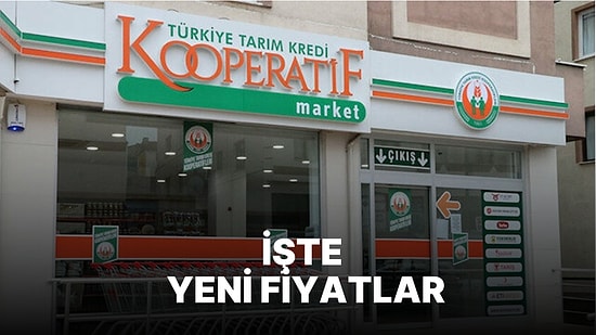Fiyatların Düşeceği Söylenmişti! Tarım Kredi Marketlerindeki Yeni Fiyatlar