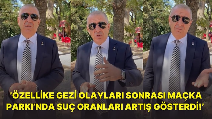 Ümit Özdağ’ın Maçka Parkı’nda Suç Oranının Arttığını Söyleyerek Emniyet Müdürüne Seslendiği Video Tepki Çekti