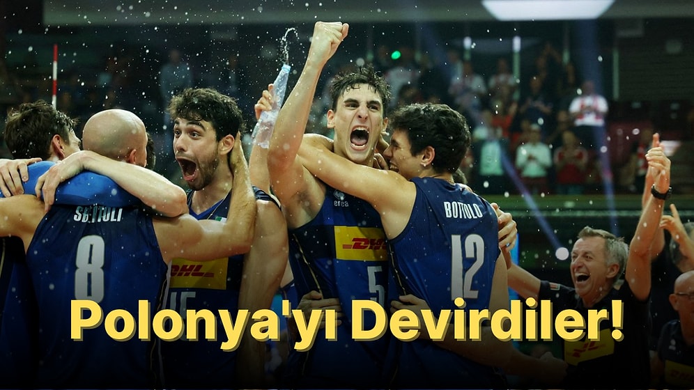 Dünya Erkekler Voleybol Şampiyonası'nda Şampiyon İtalya