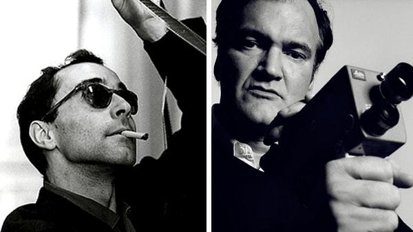 9. Jean-Luc Godard - Quentin Tarantino