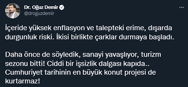 Sanayide çarklar önemli! Uzmanlar sanayi üretim verilerini yorumladı👇