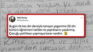 İlk Kez Din Dersiyle Tanışan Çocuğun Yaptığı Ödev Gören Herkese Tebessüm Ettirdi!