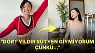 "Dört Yıldır Sütyen Giymiyorum, Düz Göğüslerimin Görüntüsüyle Barıştım" Diyen Kadının Açıklamaları