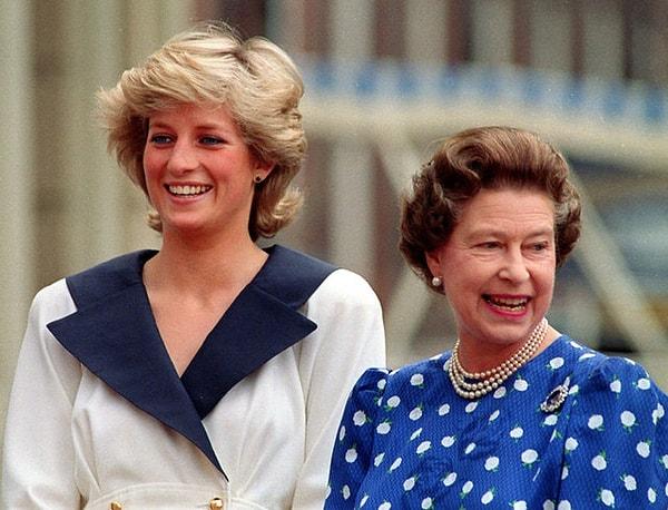 Kraliçe, Diana'yı ailesine uygun buldu.