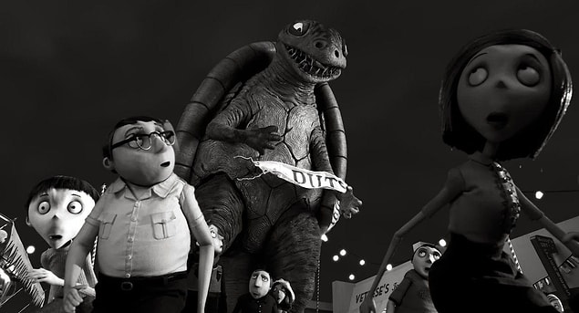 5. 2012 yapımı 'Frankenweenie' filmindeki dev kaplumbağa Shelley, adını uyarlandığı 'Frankenstein' kitabının yazarı Mary Shelley'den alır.