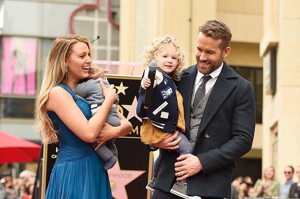 2012 yılında evlenen Blake Lively ve Ryan Reynolds'un Ines, Betty ve James adında üç çocuğu var.
