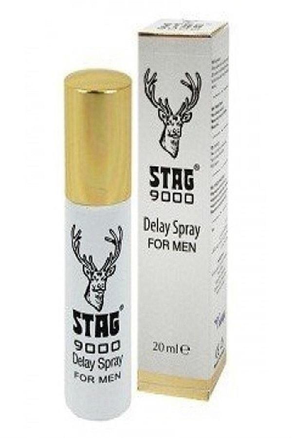 2. Erkeklerin en çok satın aldığı geciktirici spreylerden biri de Stag 9000 Delay Spray.