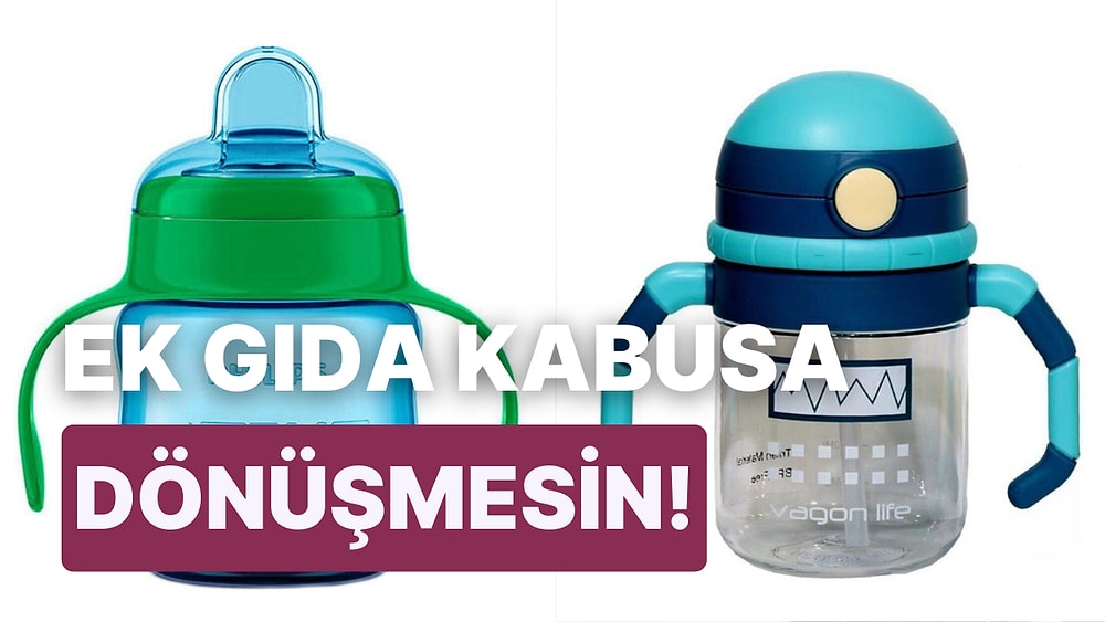 Ek Gıdaya Geçişte En Büyük Yardımcınız Olacak Alıştırma Bardakları Tavsiye ve Önerileri