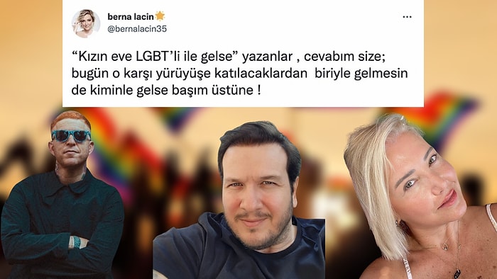 Saraçhane'de Yapılan LGBT+ Karşıtı Yürüyüşe Ünlü İsimlerden Tepki Paylaşımı Yağdı