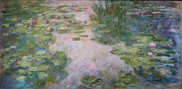 55. Water Lilies - Claude Monet (1895-1926)
