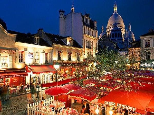 9. Paris'in en güzel yerlerinden biri: Ressamlar Tepesi -  Montmartre
