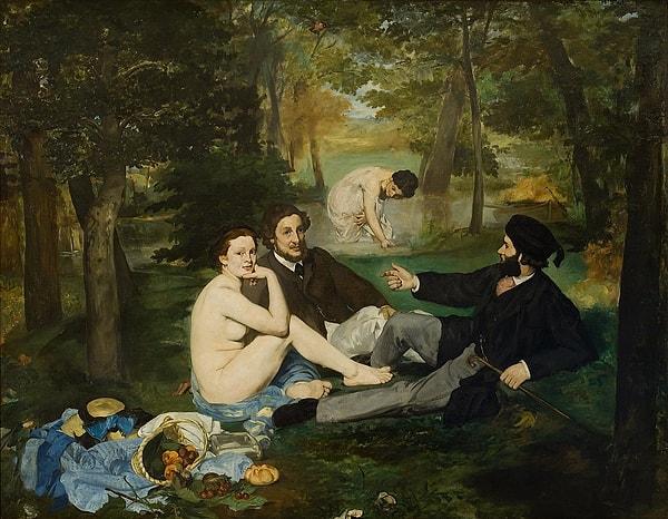 66. Le Dejeuner sur l'herbe - Edouard Manet (1862-1863)