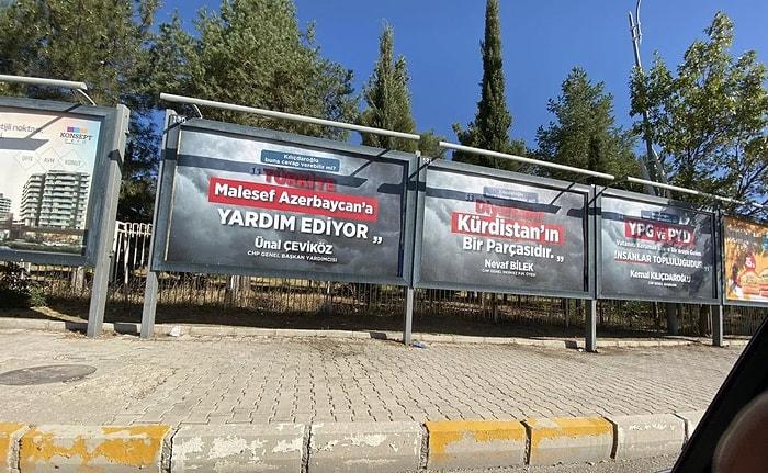 Kılıçdaroğlu'nun Ziyareti Öncesi AK Parti'den Billboard Şov: "CHP ile İlgili Provokatif Afiş Asmak Serbest"