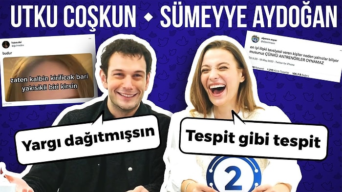 Sümeyye Aydoğan ve Utku Çoşkun YARGI DAĞITIYOR 😂 İlişki, Aşk, Flört I Durum Tespiti 1.Bölüm