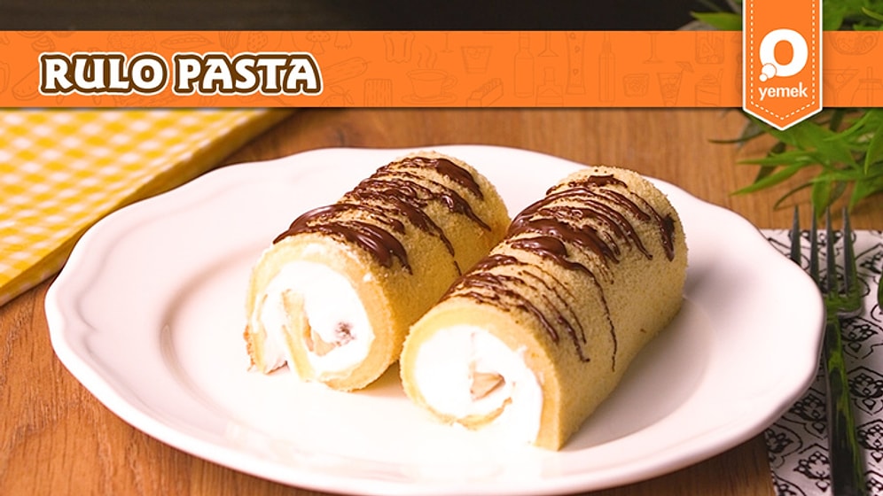 Pratik Ve Kolay Rulo Pasta Nasıl Yapılır?