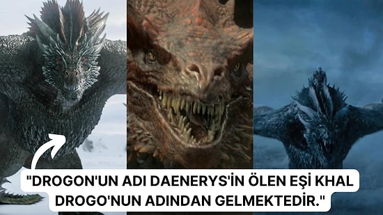 Toplanın! Game of Thrones Serisinde Yer Alan Birbirinden Farklı 34 Adet Ejderhayı Açıklıyoruz