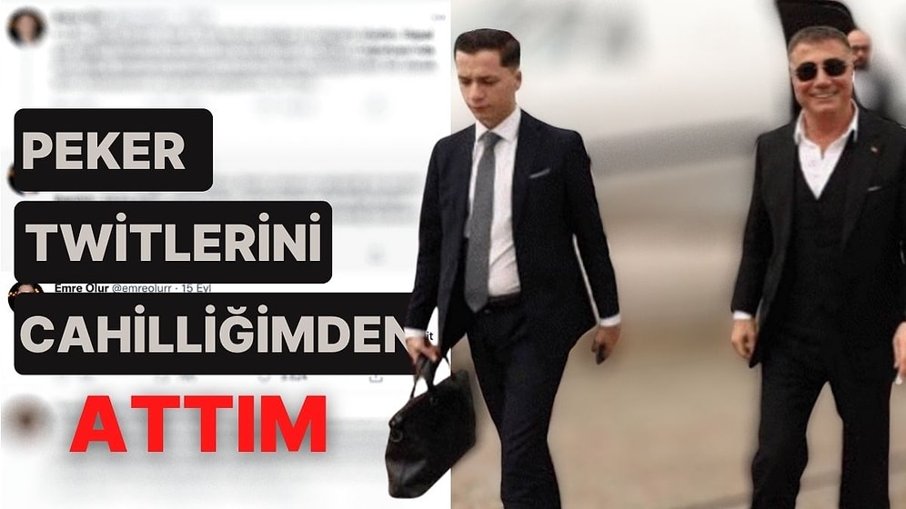 Sedat Peker'in Basın Danışmanı Emre Olur'un İfadesi Ortaya Çıktı!