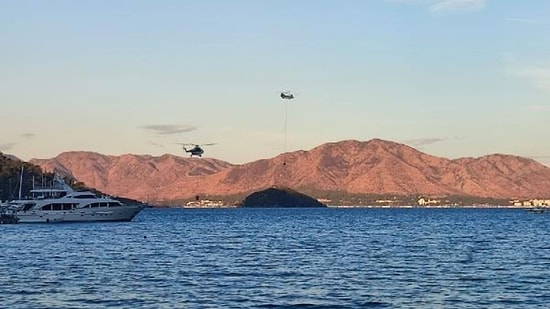 Marmaris'teki Orman Yangını Sürüyor