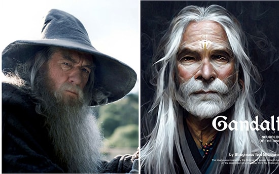 Художник показывает, как должны были выглядеть персонажи "Властелина колец" согласно описаниям в книге
