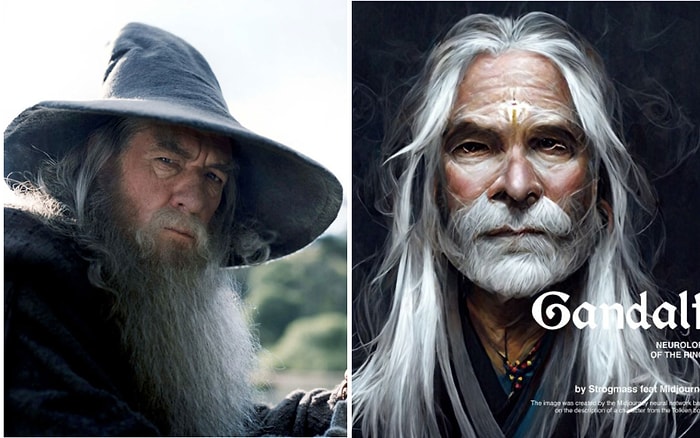 Художник показывает, как должны были выглядеть персонажи "Властелина колец" согласно описаниям в книге