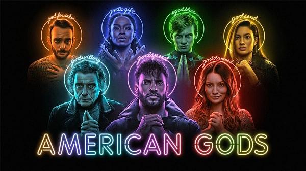 8. American Gods / Amerikan Tanrıları (2017-2021) - IMDb: 7.7