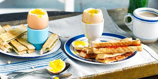 5. Pişirme süresi ile yumurtanın sertliğini siz belirleyin!