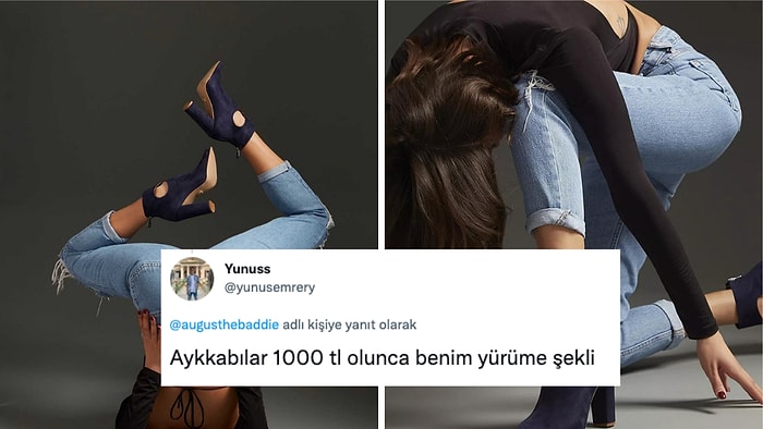 Görenlerin İlk Bakışta Çığlık Attığı Çok Konuşulan Ayakkabı Pozu