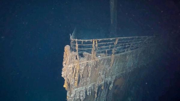 Yıllar önce sulara gömülen Titanik'in her köşesinde başka bir ayrıntı gizli.