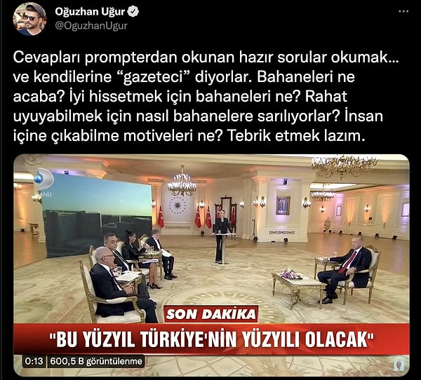 Canlı yayındaki talimat olayından sonra sosyal medyadan Ahmet Hakan ve Abdülkadir Selvi'ye yorumlar gecikmedi.