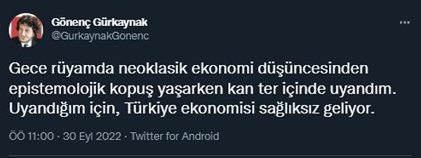 Türkiye Ekonomi Modelini rüyasında görenler de vardı.