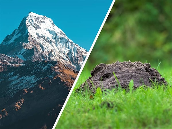 26. Make a mountain out of a molehill – Pireyi deve yapmak