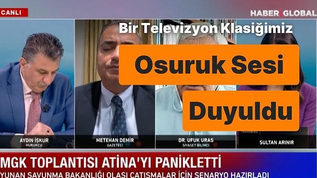 Bir Türk Televizyonu Geleneği Olan 'Canlı Yayında Duyulan Osuruk Sesi' Şimdi de Haber Global'de Duyuldu