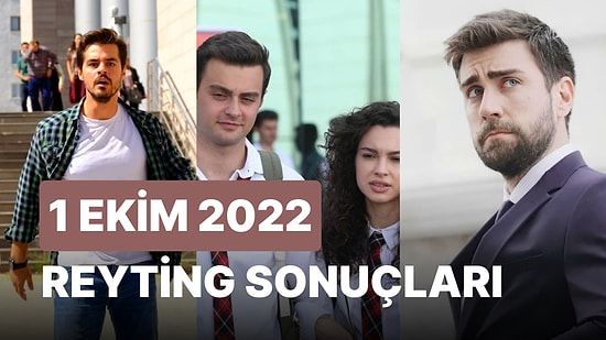 1 Ekim 2022  Reyting Sonuçları: Gönül Dağı, Kardeşlerim, Teşkilat