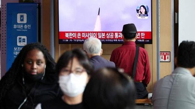 Asya'da Gerilim: Kuzey Kore, Japonya Üzerinden Balistik Füze Denemesi Yaptı