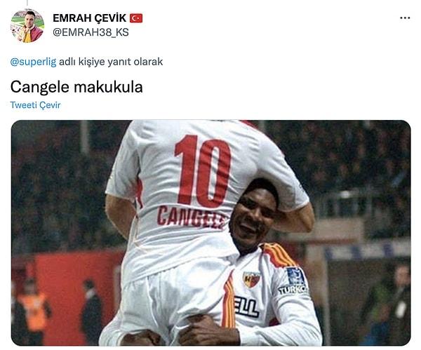 5. Kayserispor'un bitirim ikilisi: Cangele ve Makukula. Bir diğeri Mehmet Topuz ve Gökhan Ünal.