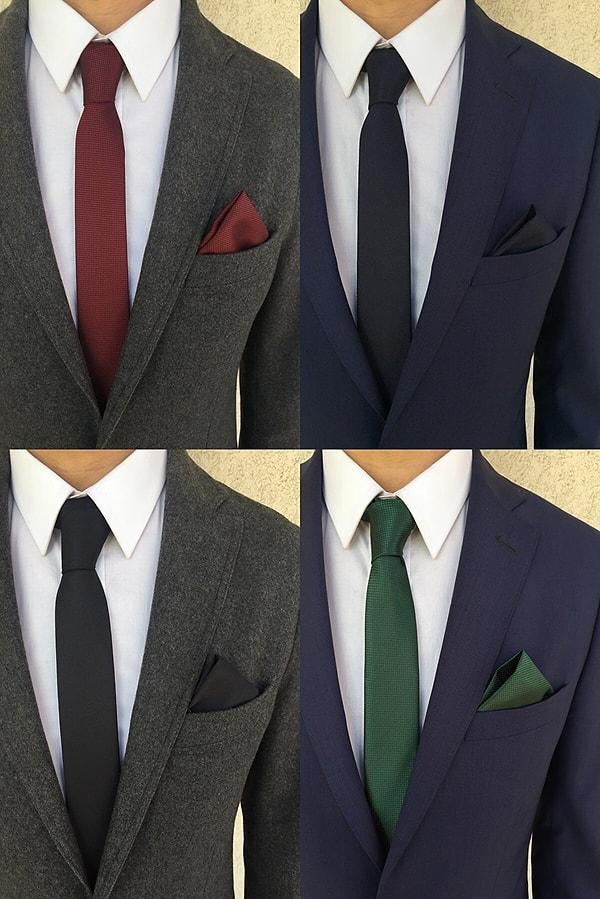 6. Kravata değil kravatlara mı ihtiyacınız var?
