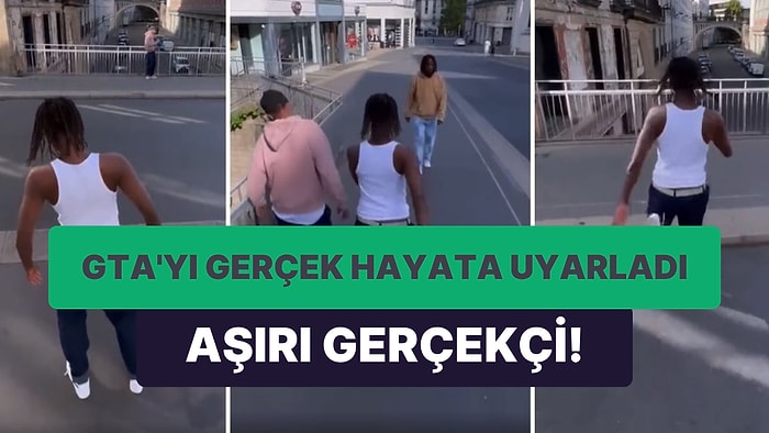 GTA Oyununu Gerçek Hayata Taşıyan Adamın Aşırı Gerçekçi Performansı