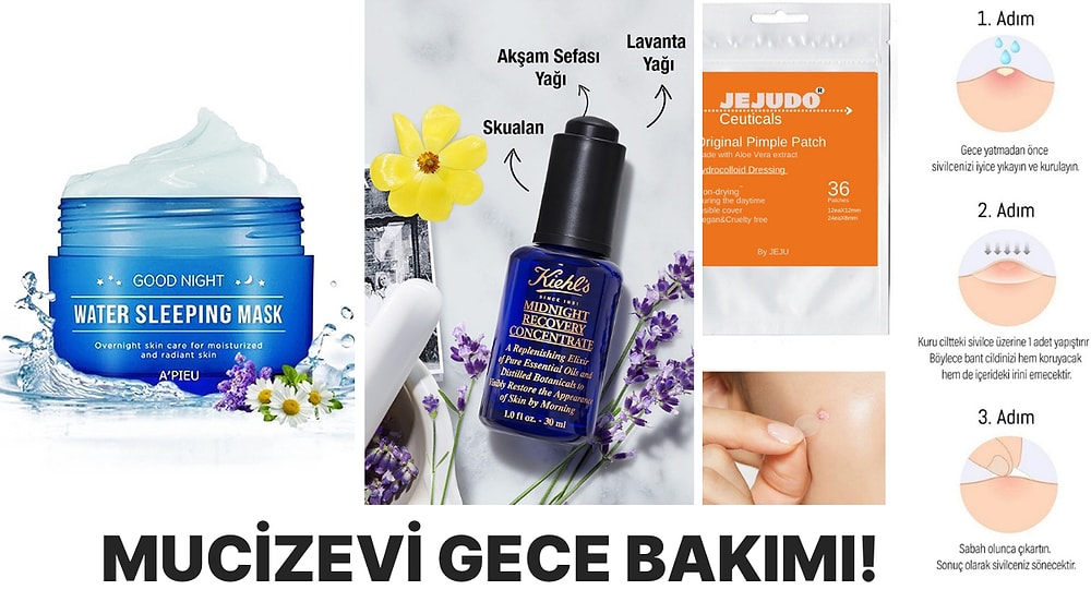 Siz Uyurken Yüzünüzde ve Saçınızda Harikalar Yaratan Bakım Ürünlerini İncelemelisiniz!